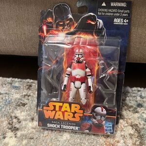 Hasbro Star Wars Shock Trooper Action Figure - Red and White